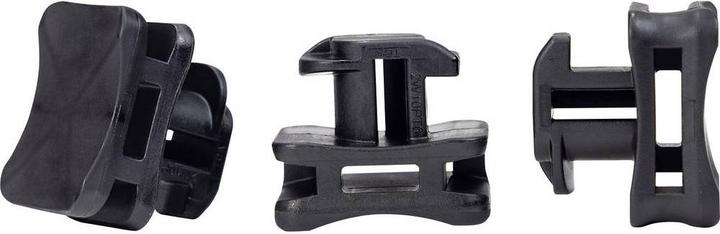 Actual product image HellermannTyton Cable tie base fastening element for aluminum construction profiles (25 pcs.)