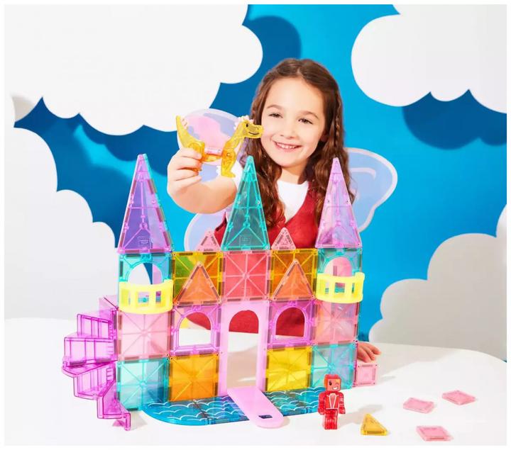 Actual product image Magna-Tiles Deluxe Castle