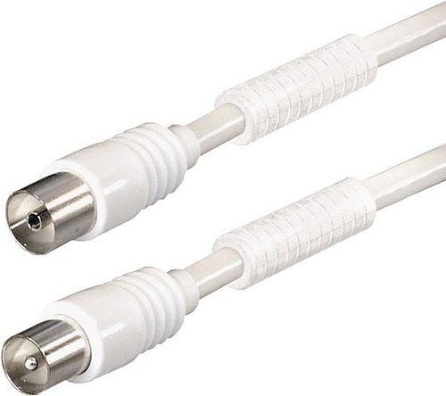 Actual product image Good Connections Antenna cable with sheath current filter, double shielding, 5m, ® (95 dB, Antenna cable)