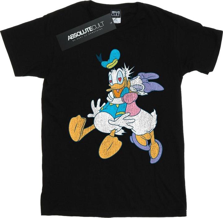 Image du produit Disney - T-shirt DONALD AND DAISY DUCK KISS - Femme (L)