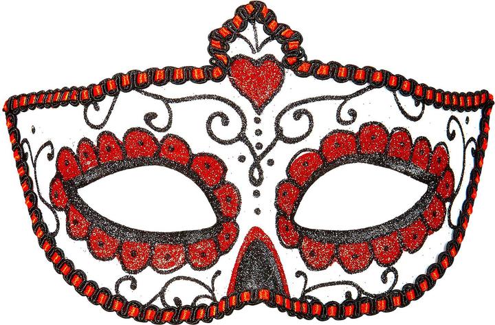 Widmann Maschera per gli occhi Dia de los Muertos