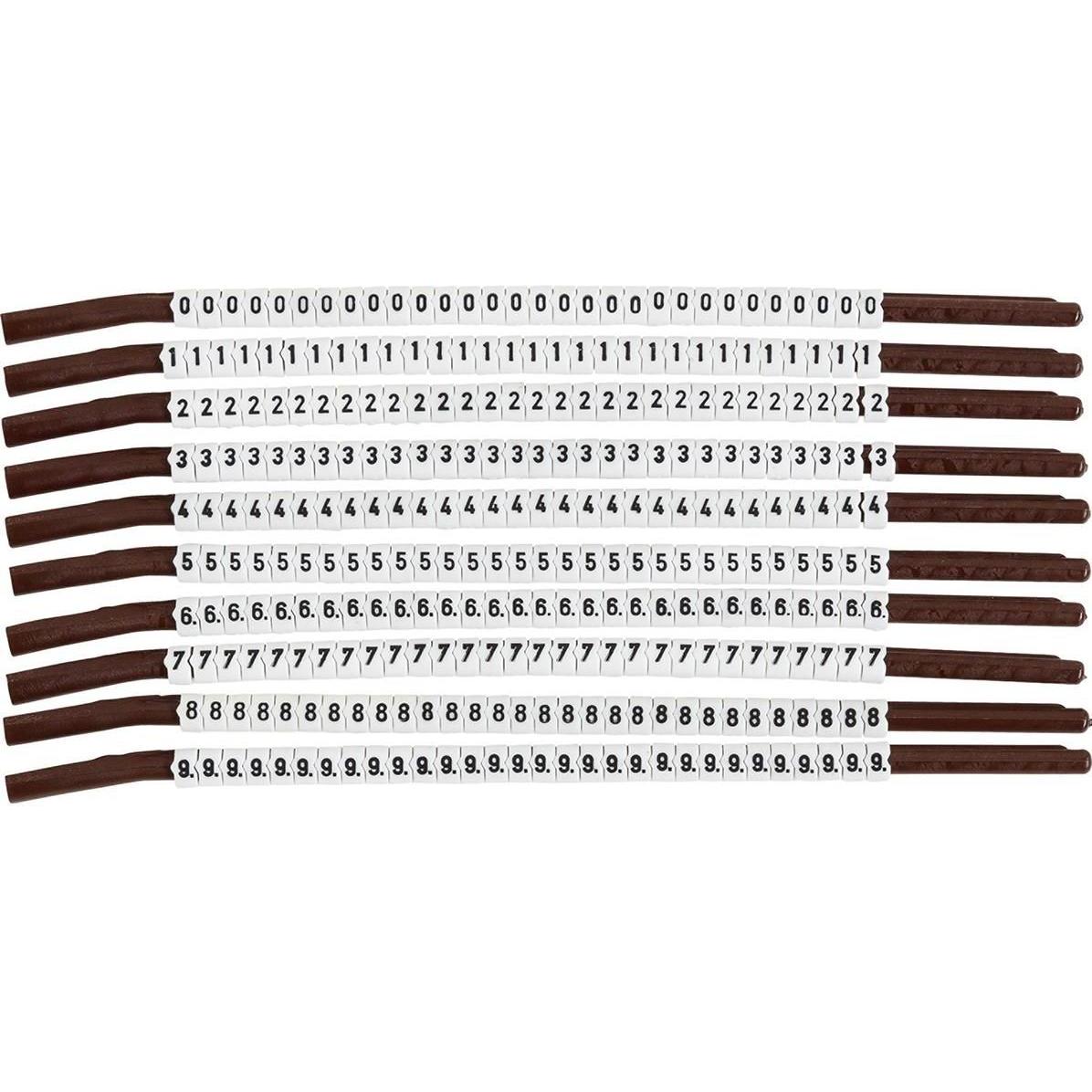 Brady, Etiketten, ClipSleeve Kabelkennzeichnungen, Grösse 15