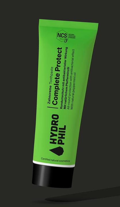 Actual product image Hydrophil Complete Protect toothpaste with fluoride (75 ml)