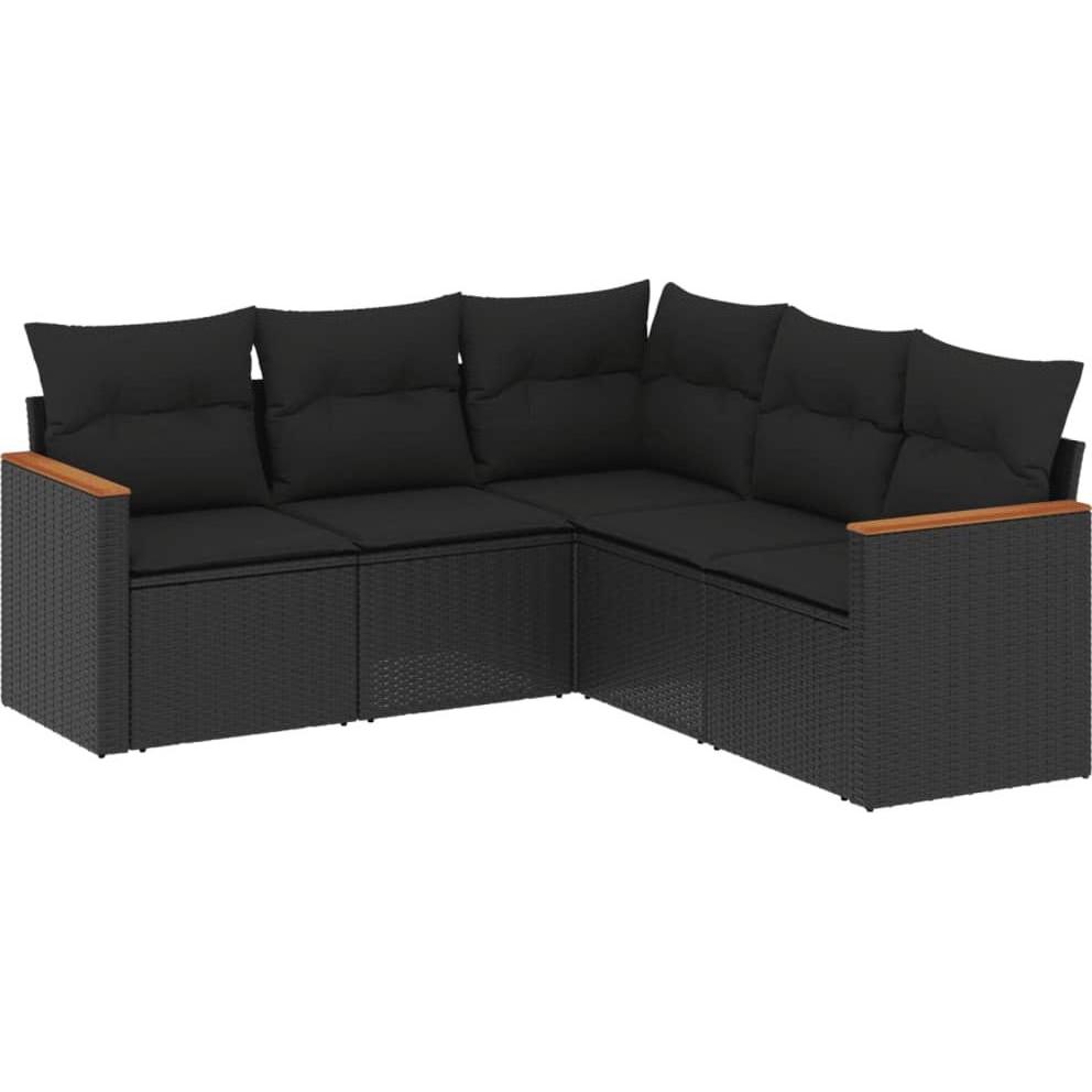 VidaXL, Gartenlounge, 10-tlg. Garten-Lounge-Set mit Kissen