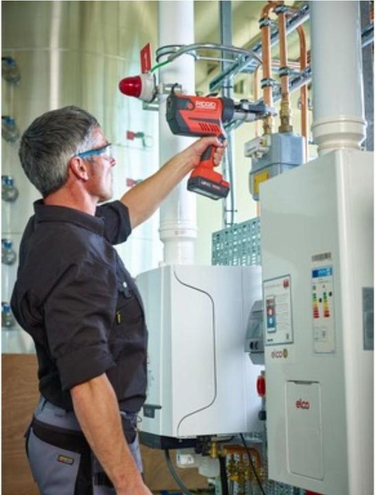 Productafbeelding Ridgid 18V accu persgereedschap RP 350-B set (440 mm)