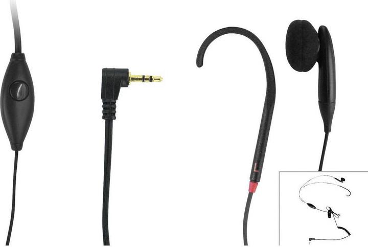 Immagine prodotto Geemarc Auricolare CLHOOK5 Auricolare a induzione con microfono e padiglione 2,5 mm (Cablato)
