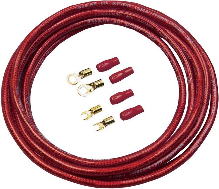 Produktbild Sinuslive Car HiFi Stromkabel Set Sinus Live Batteriekabel