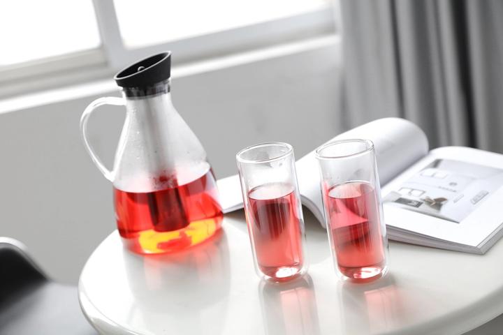 Actual product image Viva Iced tea carafe glass/sil./ES 2l (2 l)
