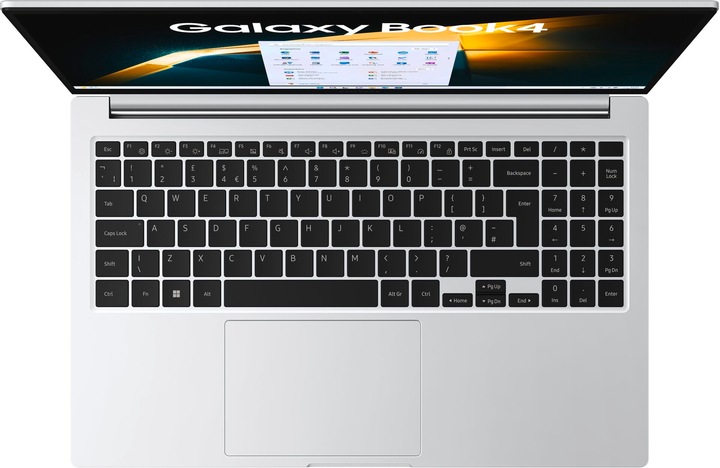 Produktbild Samsung Galaxy Book4 - 15,6 Zoll i5-120U 16 GB 512 GB W11H Platinum Silver (15.60", Intel Core 5 120U, 16 GB, 512 GB, DE)