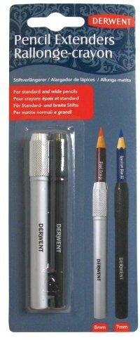 Image du produit Derwent Rallonge de crayon, pour diamètre 7 et 8 mm, 2 pièces (2x)