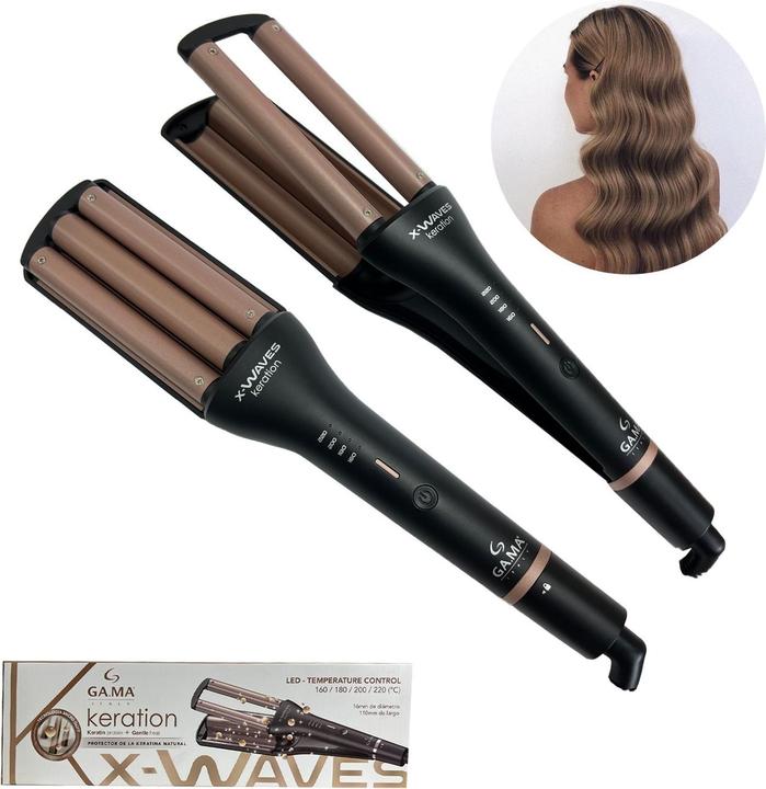 Actual product image GAMA GC4010 Curling Iron 4 Temperature Levels
