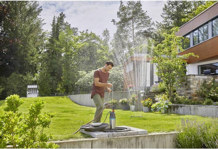 Immagine prodotto Gardena Pompa a pressione sommergibile 6100/5 Inox automatica (Pompa da giardino)