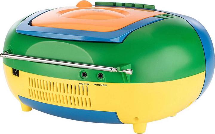 Actual product image Dual DAB-P 210 Boombox Cassette Radio DAB+, FM CD, Cassette, AUX Coloured (FM, AM, DAB+)