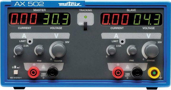 Produktbild Metrix Labornetzgerät, einstellbar Stabilisiertes Labornetzgerät mit 2 Ausgängen