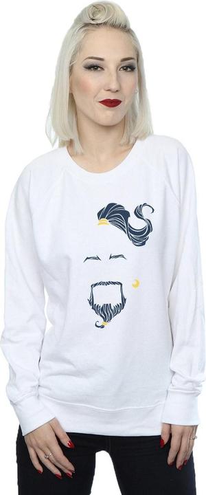 Produktbild Disney Aladdin Film Genie Blaues Gesicht Sweatshirt (M)