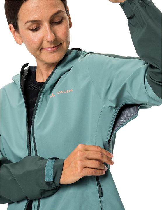 Actual product image Vaude Women's Moab Rain Jacket II (36)