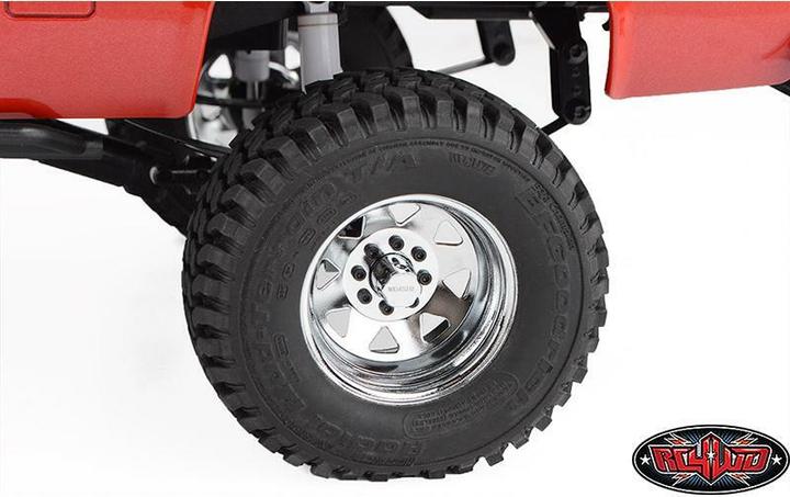 Image du produit Rc4Wd Jantes 8 Lug Deep Dish Wagon 1.9 Chrome 4 pièces