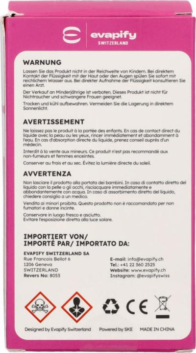 Nährwerte und Zutaten SKE Crystal CL6000