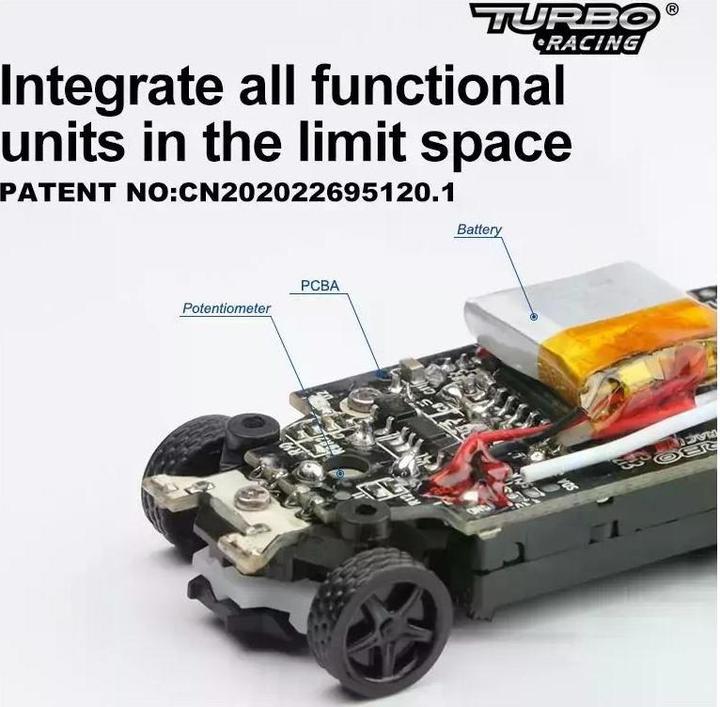 Immagine prodotto Turbo Racing Micro Sport C74 (RTR pronto all'uso)