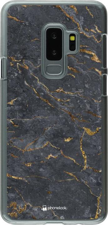 Actual product image PhoneLook Coque transparent Grey Gold Marble (Samsung Galaxy S9+)