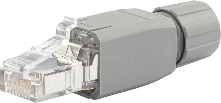 Actual product image Dätwyler Plug RJ45, IP20 Cat.5/5e field assembly (Network cable plug)