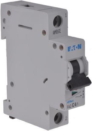 Actual product image Eaton 4A MCB Type C SP 15kA