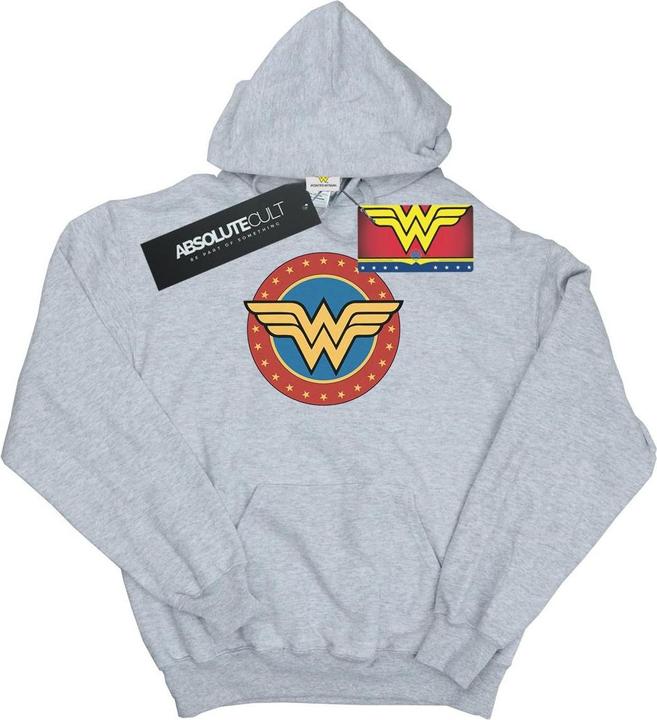 Produktbild Wonder Woman Circle Logo Kapuzenpullover (XL)