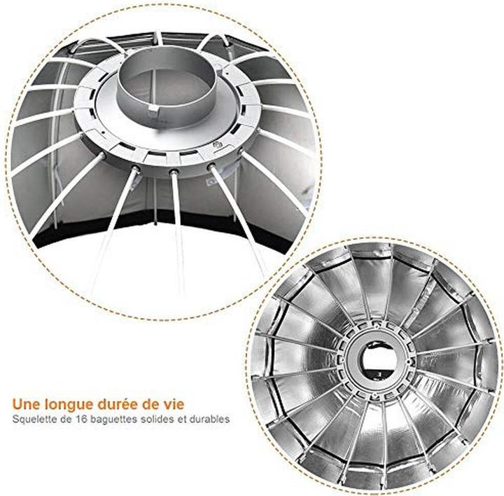 Image du produit Godox Boîte à lumière parabolique Bowens Mount P90H (Boîte à lumière, 90 cm)