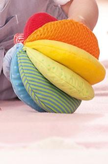 Image du produit Haba Boule de tissu arc-en-ciel