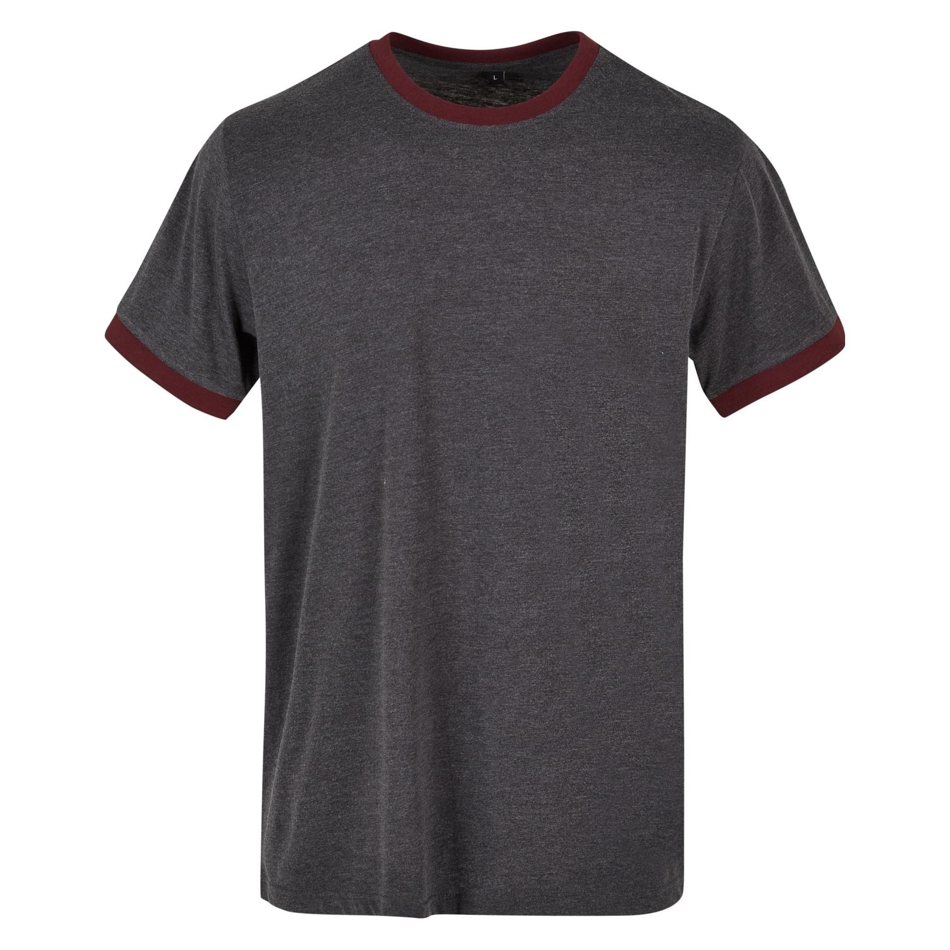 Build Your Brand, Herren, Shirts, Men's Ringer Tee, Mehrfarbig, (M)