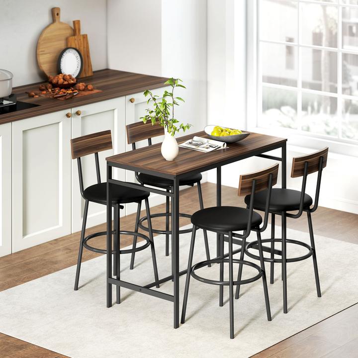 Image du produit Homcom Bartisch Set (110 x 55 x 90 cm)