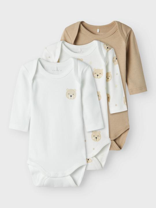 Actual product image Name it 3-pack romper suit (80)