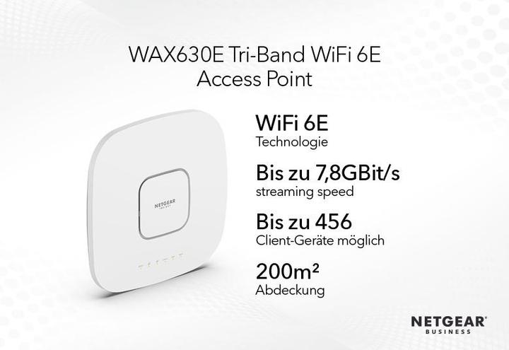 Immagine prodotto Netgear WAX630E (4800 Mbit/s)