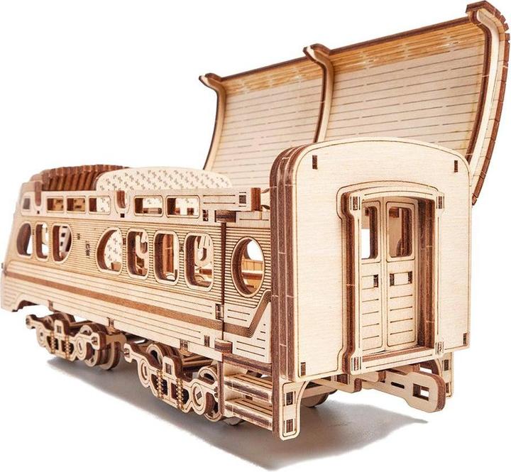 Actual product image Wood Trick Atlantic Express - Train - 3D wooden construction kit