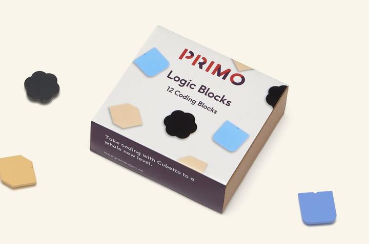 Primotoys Cubetto MINT Coding Blocks "Logic" made of wood from 3 years - international...