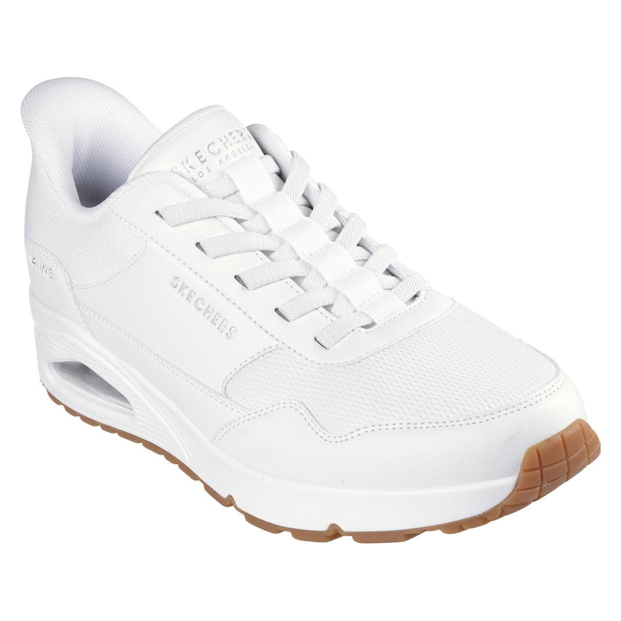 Skechers, Sneakers, Freizeitschuhe 183022-Wht Slip-ins, Mehrfarbig, Weiss, (42.5)