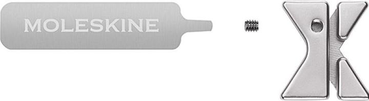 Image du produit Moleskine Pins Taurus Silver (Non contraignant)