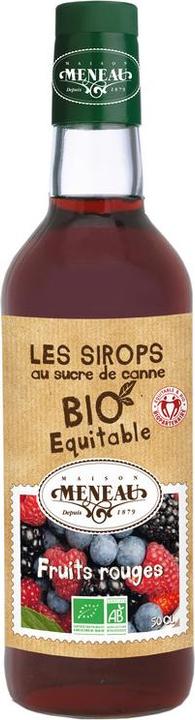 Produktbild Meneau Rote BIO-Früchtesirup - 50cl -