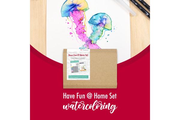 Image du produit Tombow Fun@Home Set Aquarelle (14x)