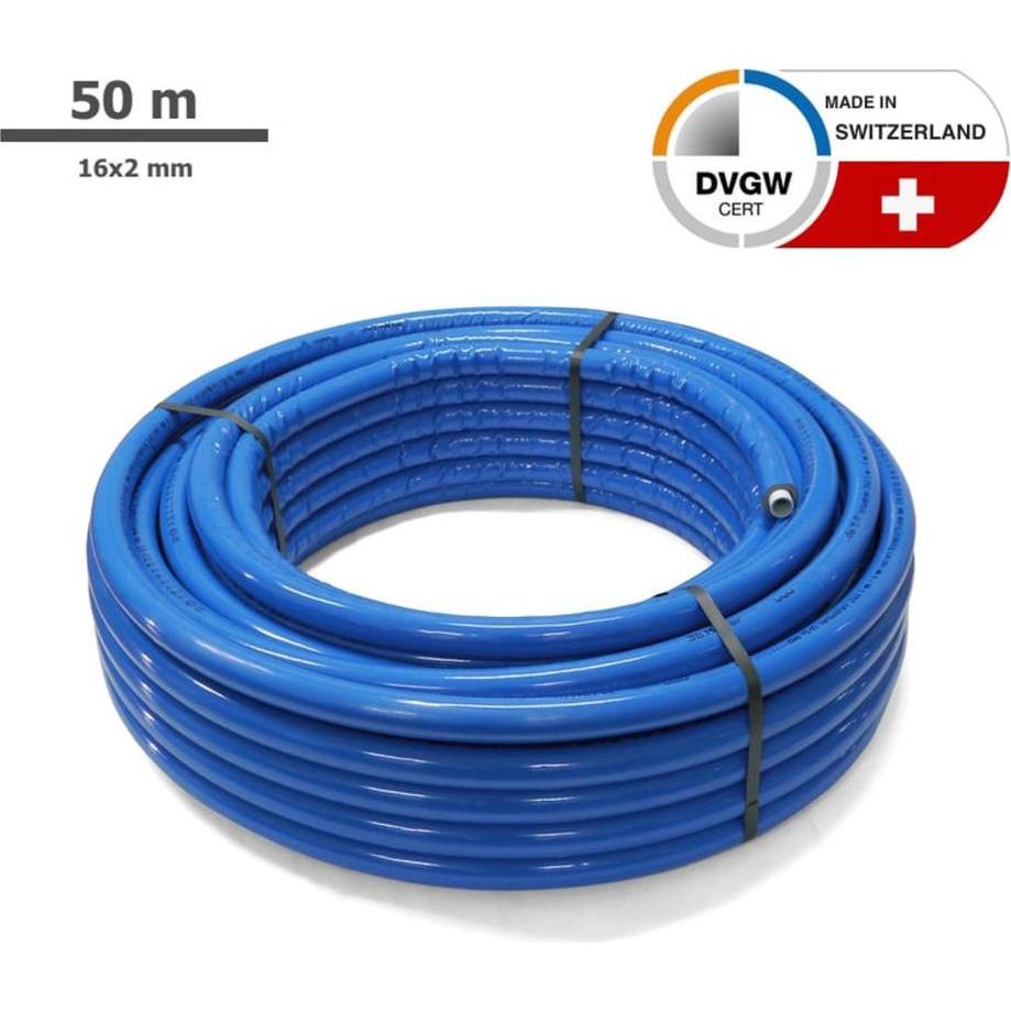 Sanpro, Zubehör Sanitärinstallation, Isoliertes Mehrschichtverbundrohr, Länge 50 m, Ausführung 6 mm isoliert, Grösse 16x...