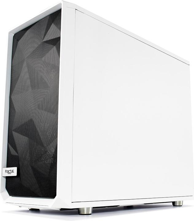Produktbild Fractal Meshify S2 White - TG (ATX, mATX, Mini-ITX, E-ATX)