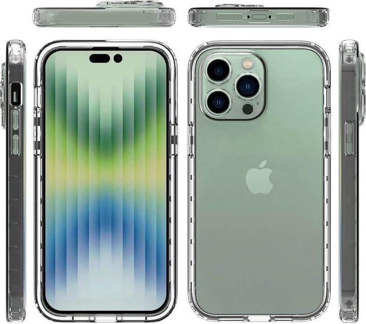 Actual product image Cover-Discount iPhone 14 Pro - Full Protection Protective Case transparent (Apple iPhone 14 Pro)