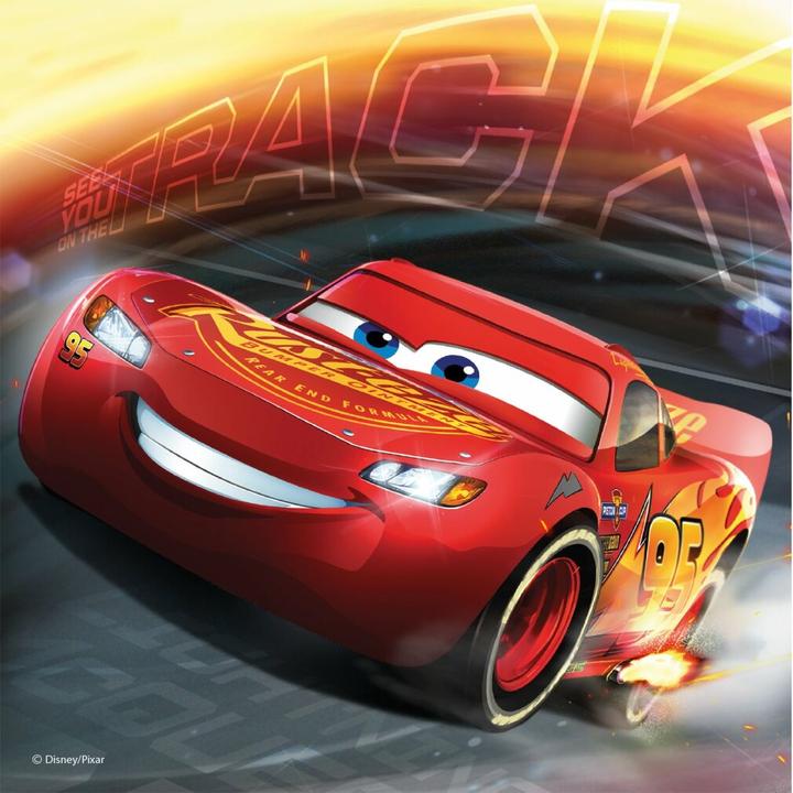 Produktbild Dino Puzzle Cars 3: Training 3x55 Teile (55 Teile)