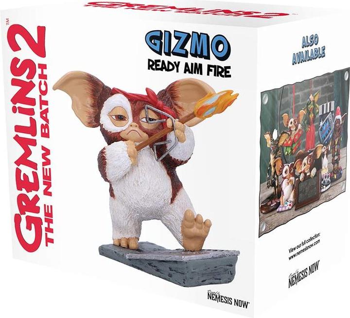 Immagine prodotto Nemesis Now Gremlins Figur Gizmo Ready Aim Fire 12 cm