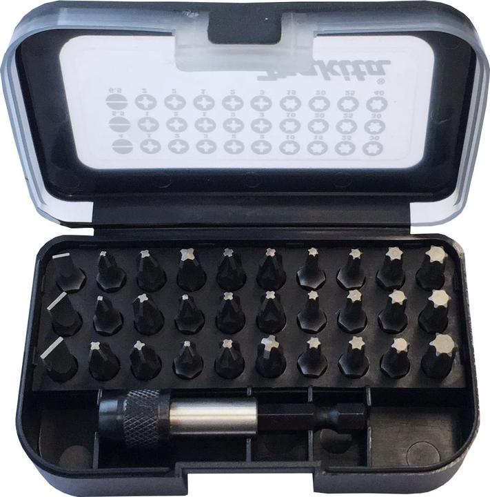 Produktbild Makita Bit Set 31 tlg. 1/4" Torx / Phillips / Schlitz / Pozidriv ( D-30667 ) (Innensechsrund TX, Kreuz Phillips PH, Kreuz Pozidriv PZ, Schraubschlitz)