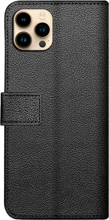 Produktbild Just in Case Pu-Leder Book HÃ¼lle Schwarz Apple iPhone 15 Pro Max (Apple iPhone 15 Pro Max)