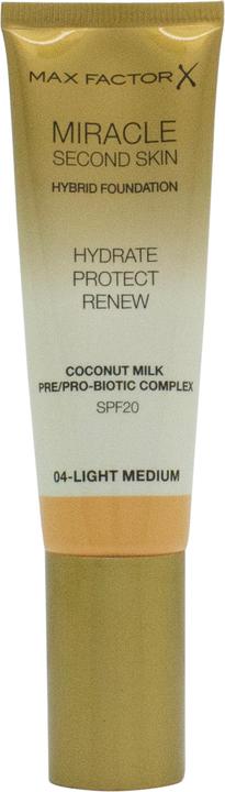 Max Factor Miracle Second Skin (04 Light Medium)