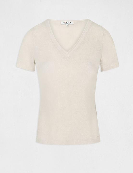 Produktbild Morgan T-Shirt mit V-Ausschnitt (L)