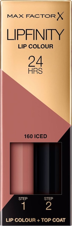 Actual product image Max Factor Lipfinity Lip Colour (160 Iced)