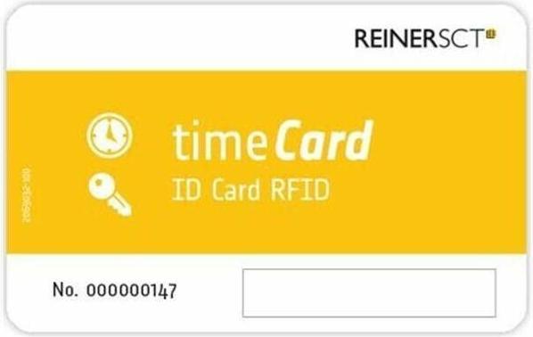 Image du produit ReinerSCT Carte timeCard Premium MIFARE DESFire EV2